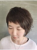 アシンメトリーヘア