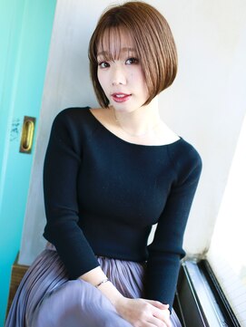 バース(BIRTH) 天神【BIRTH】ミニマムボブ×ベージュカラー 3