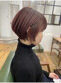 ◎ショートモーブカラーショートスタイル河内長野×千代田