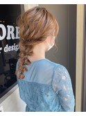 編み下ろし/お呼ばれ/結婚式