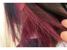 デザインカラーが得意なスタッフ多数在籍☆髪質改善/縮毛矯正/ヘッドスパ/学割24/インナーカラー/カラー/