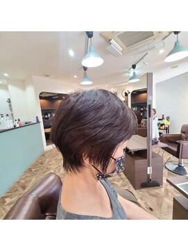 イースタイル 豊田大林店(e style) ♯襟足収まるショートボブ
