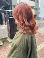 ヘアーメイクオズ(hair make O/S)&nbsp;ヘアメイクオズ＆佐藤魁人　　オレンジベージュ