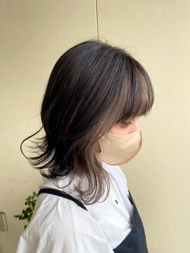 カシェ リタ ヘアー(CACHE'&RITA HAIR) ヘムラインカラー◯ベージュ