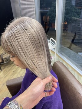 アルカナ 明治神宮前原宿(ARCANA) ホワイトベージュ くすみベージュ ケアブリーチ