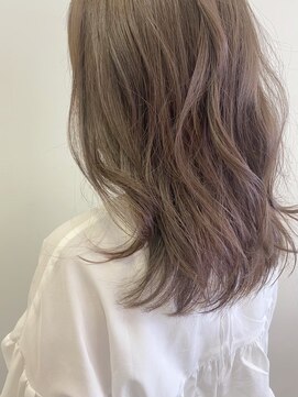 イオエ(ioe) 黒髪/ボブルフ/ネビージュ/小顔/ワンレン/髪質改善/グレージュ