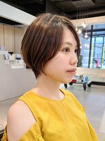 クルー(Creww KYOTO) 前髪長めの大人ショート