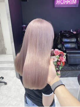 リル 溝の口(LiL) ミルキーベージュ/溝の口/ブリーチ/ダブルカラー/レイヤーカット