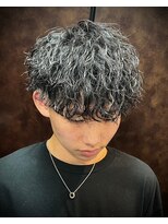 ヒロギンザ 五反田店(HIRO GINZA)&nbsp;理容室　床屋　センターパート　ツイスパ　2ブロック