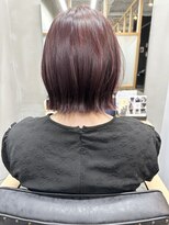 フレーム なんば店(FRAME)&nbsp;▲バイオレット外はねボブ