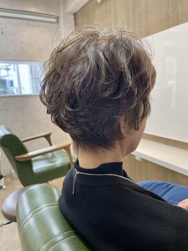 クーロン(Qoolon) otonaショート × パーマ × ファッションカラー☆