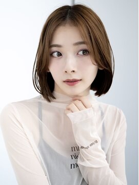 レノラ 本町(LENORA) 20代30代大人かわいいナチュラル暗髪ゆるめパーマヘア