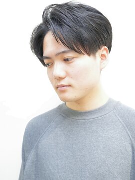 カーウォッシュバーバー(CARWASH BARBER) ダークアッシュブラックカルマパーマツーブロック0602