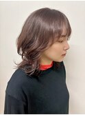 伸ばしかけでも顔周りのデザインで変わる☆