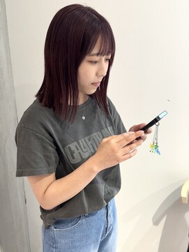 ヨーク(YOKE) 【YOKE】髪質改善縮毛矯正ミルクティーピンクラベンダーベージュ