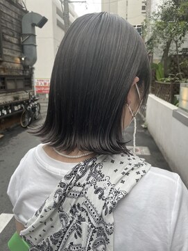 ヘアカロン 熊本本店(Hair CALON) グレージュ/透け感カラー