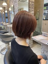 ヘアアンドメイク シークネクスト(HAIR&MAKE SeeK NEXT)&nbsp;ふんわりレイヤー/こっくり暖色カラー