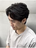 フェザーパーマ/毛流れ/大人パーマ/八王子/眉毛/岩名