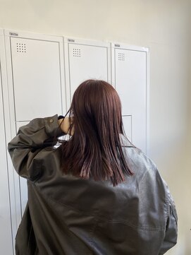 クリアーオブヘアー 池下店(clear OF HAIR) pink color