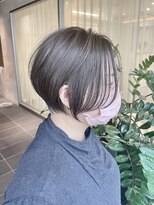 ヨール(YOL)&nbsp;大人可愛いショート/小顔/ハイライト/白髪ぼかし/30代/40代