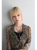 小顔/ネビージュ/ボブルフ/黒髪/ワンレン/田町芝浦