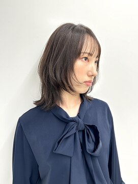 エアー 横浜(AIR) 【寺本】顔周りショートカット小顔ウルフレイヤー