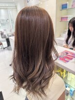 大人の透明感ベージュカラー