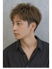 Men'sカット＋プレミアムファッションカラー＋プチトリメ￥11300