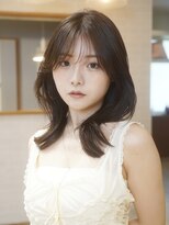 ガーランド (Garland) 大人かわいいくびレイヤー顔まわりレイヤーカットまろベージュ