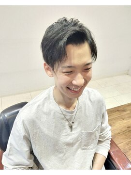 クラッチ メンズショート、アップバング