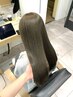 【人気NO3♪】うるツヤカラー＋３ステップトリートメント 