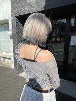 ヴィオラカラー(VIOLLA COLOR) ハイトーンカラー×ナチュラルボブ/小倉