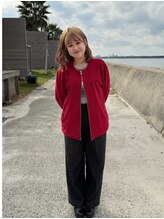 stylist : yuna 暖色カラー/艶髪/髪質改善