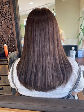 ヘアリゾート粋 ティガ 池袋店(tiga) 絹髪/髪質改善カラー/艶髪ストレート/美髪/ロング