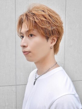 メンズフィール 南森町(MENS FEEL) ◆ スペインカール/スパイキーショート/ブルーブラック/南森町