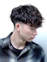 アルファ 新宿(alpha)&nbsp;【alpha 新宿】マッシュ×スパイラルパーマ［メンズパーマ］