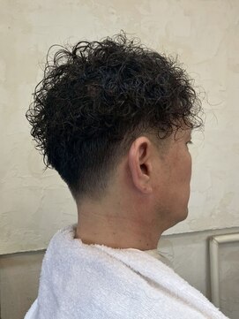 石賀理容所 パーマスタイル