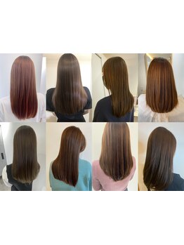 【髪質改善】独自の髪質改善トリートメントで、艶と纏まりのある扱いやすい美髪へ導きます*