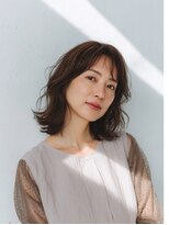 テーラヘアー 守谷店(TELA HAIR)&nbsp;くびれヘア　ミディアムレイヤー 【TELAHAIR守谷店】