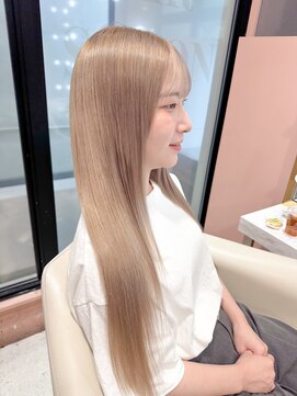 ミルクティーカラー/ミルクティーベージュ/ハイトーンカラー