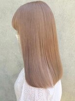 エリマバイフィフス 調布(elima by fifth) 調布ダブルカラータッセルボブミルクティーベージュカラーカラー