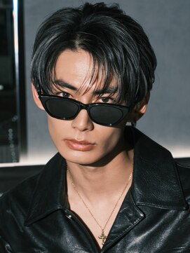 アンサー 渋谷(ANSWER) メンズバレイヤージュハイライトセンターパート