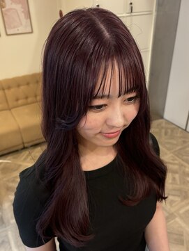 ラヴィズム 名駅店(LUVISM) ピンクラベンダー/ピンクカラー/ボルドー/暖色/yuria