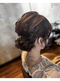 着物ヘア/大人ガーリー/結婚式参列/似合わせカット