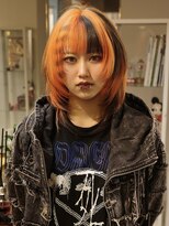 クペウヘイヴン(cope'u HAVEN)&nbsp;原宿/ウルフカット レイヤー デザインカラー ルーツカラー   