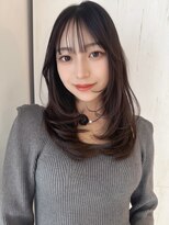 レイラバイアフロート 吉祥寺(Lila by afloat)&nbsp;レイヤーカット/顔まわりカット/くびれヘア//グレージュ