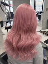 ルイス(L'wis) ホワイトコーラルピンク 渋谷 ブリーチ 学割