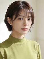 ノエルヘアー(Noel hair)&nbsp;ミニウルフホワイトグレージュレイヤーカット大人ショート美髪