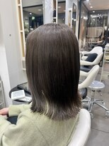 インデックスヘアー 錦糸町店(in'dex hair)&nbsp;髪質改善グレージュカラーカーキベージュレイヤーロング錦糸町