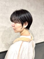 エンクス(enx) ミルクティーブロンド/ダークブルー/デジタルパーマ/鶴ヶ峰SK710